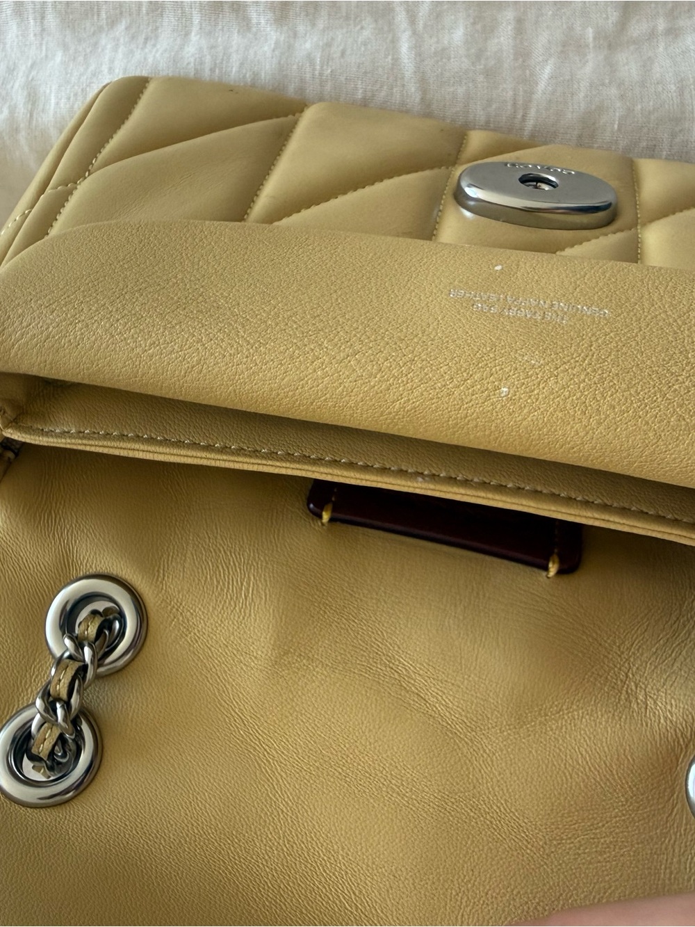 Coach Yellow Tabby bag - Picture 5 of 7